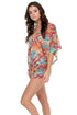 Luli Fama La Bella De Cuba Cabana V-neck Dress
